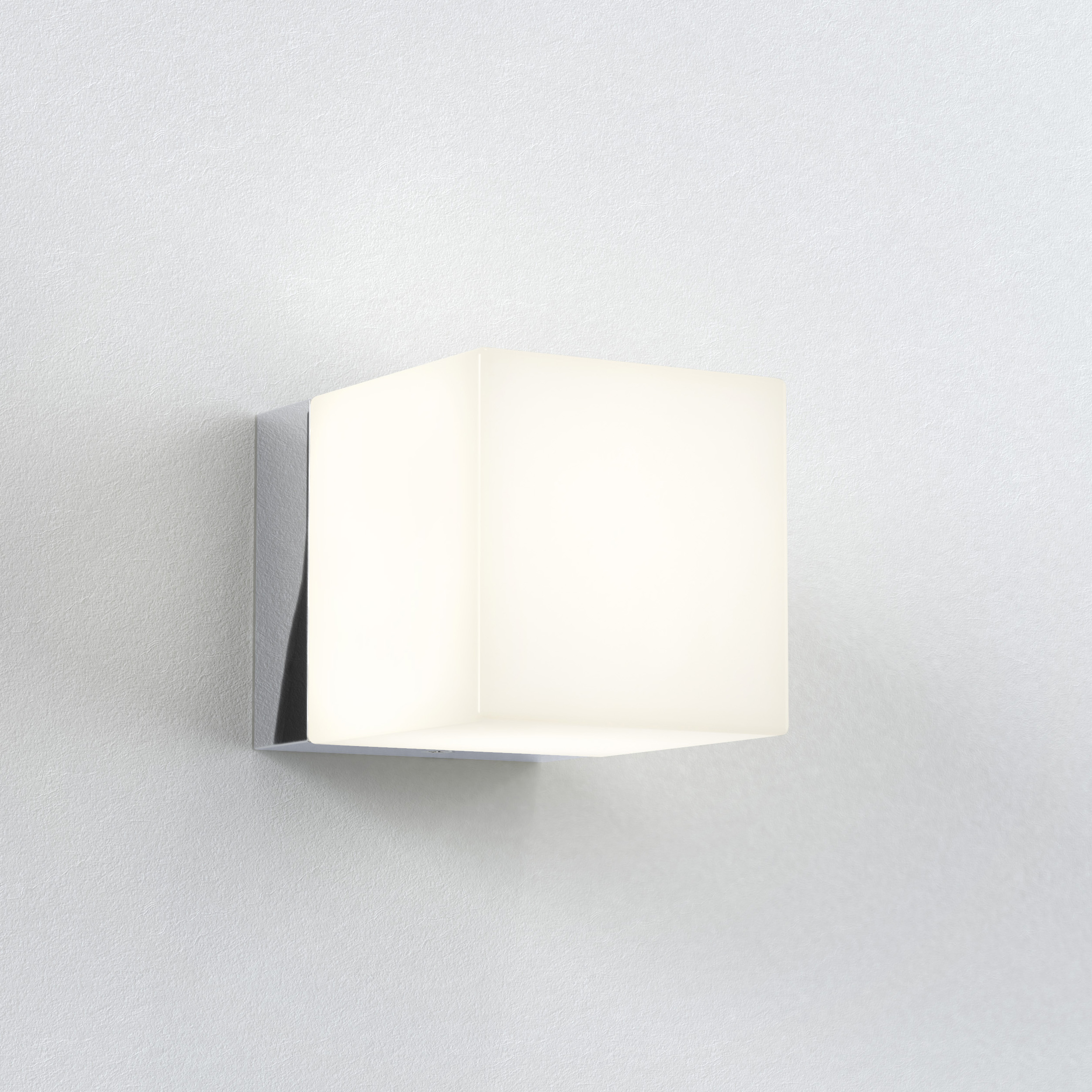 Cube wandlamp excl. G9 chroom