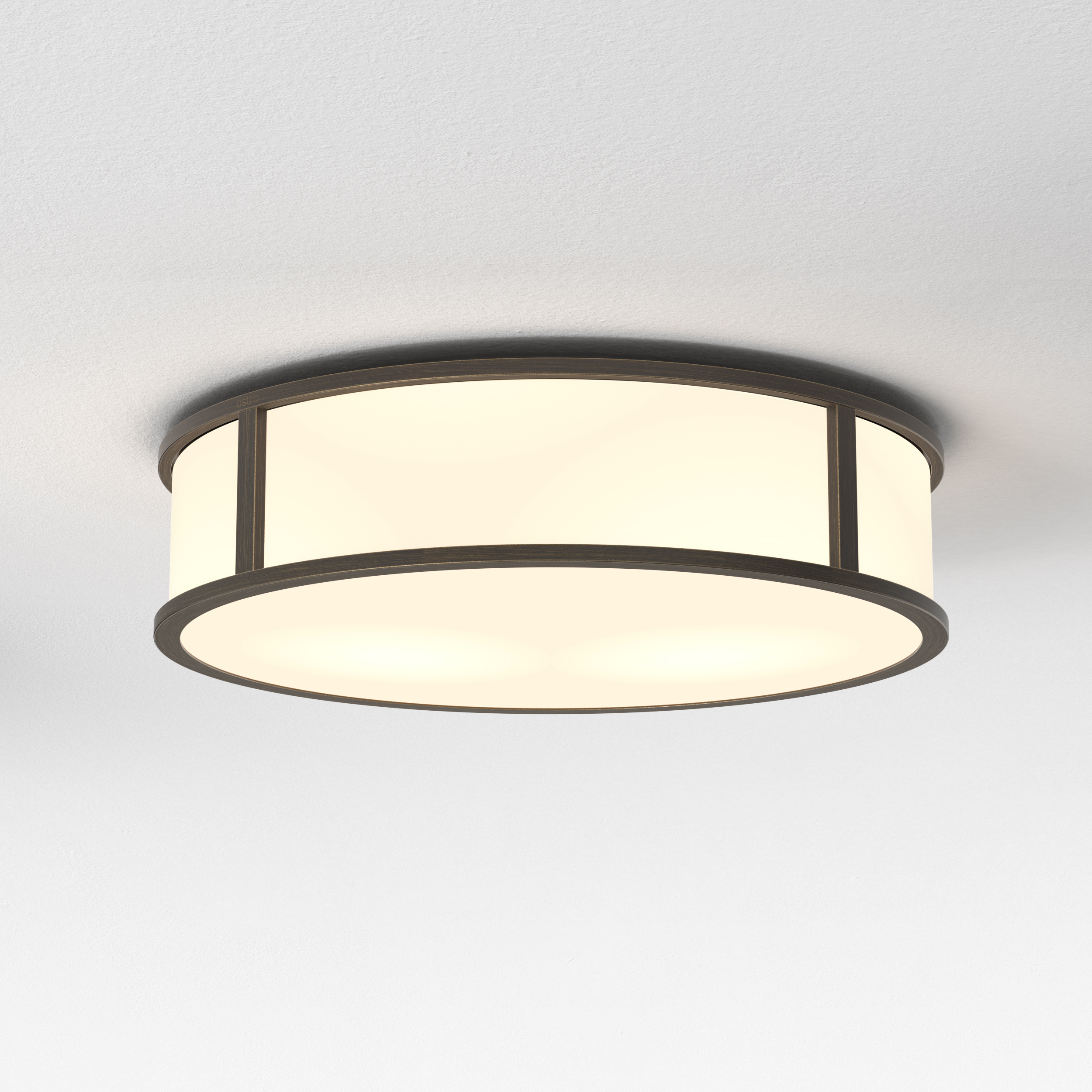 Mashiko Round 300 plafondlamp excl. E27 brons