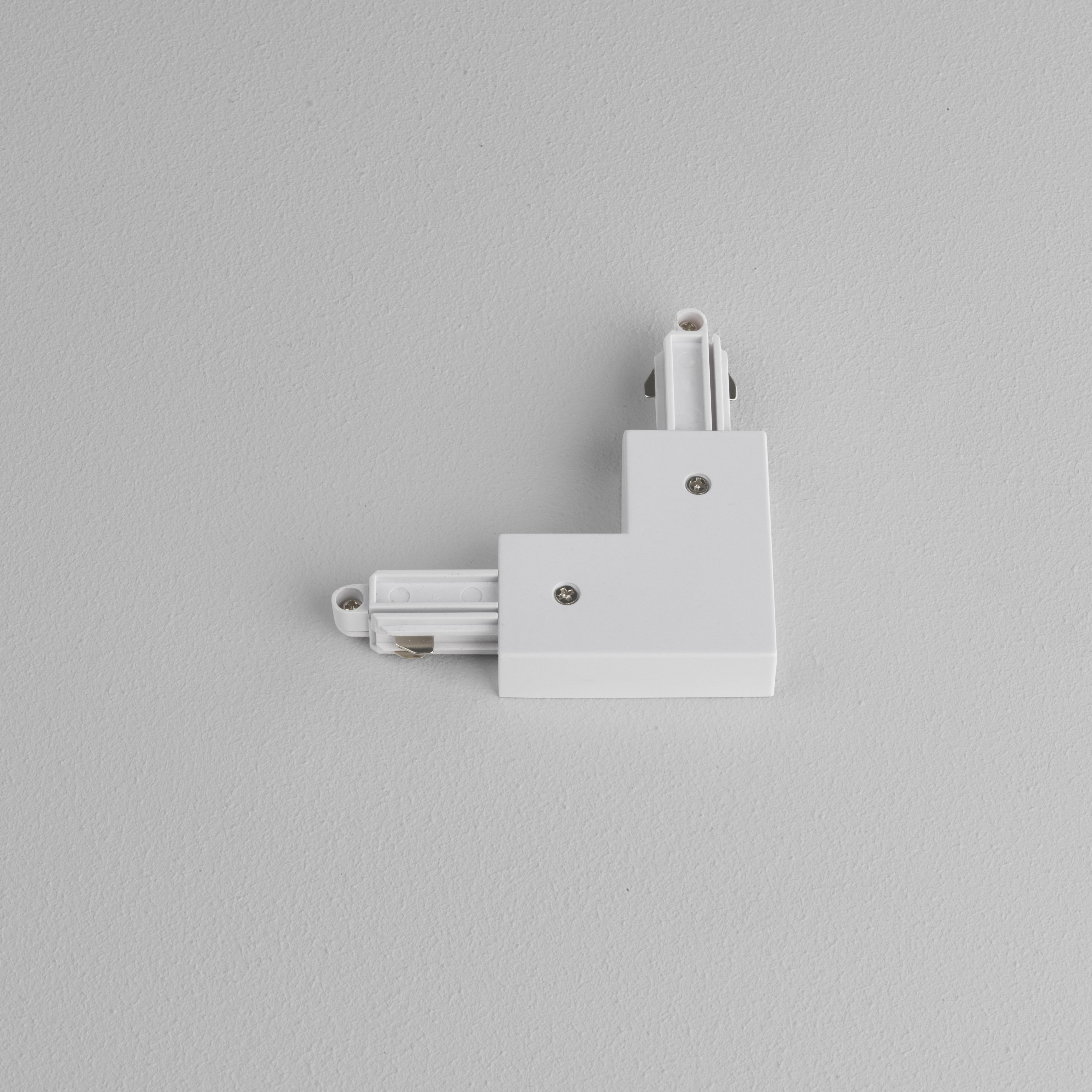 Astro 90° Hoek Connector 1-fase rail rechts mat wit