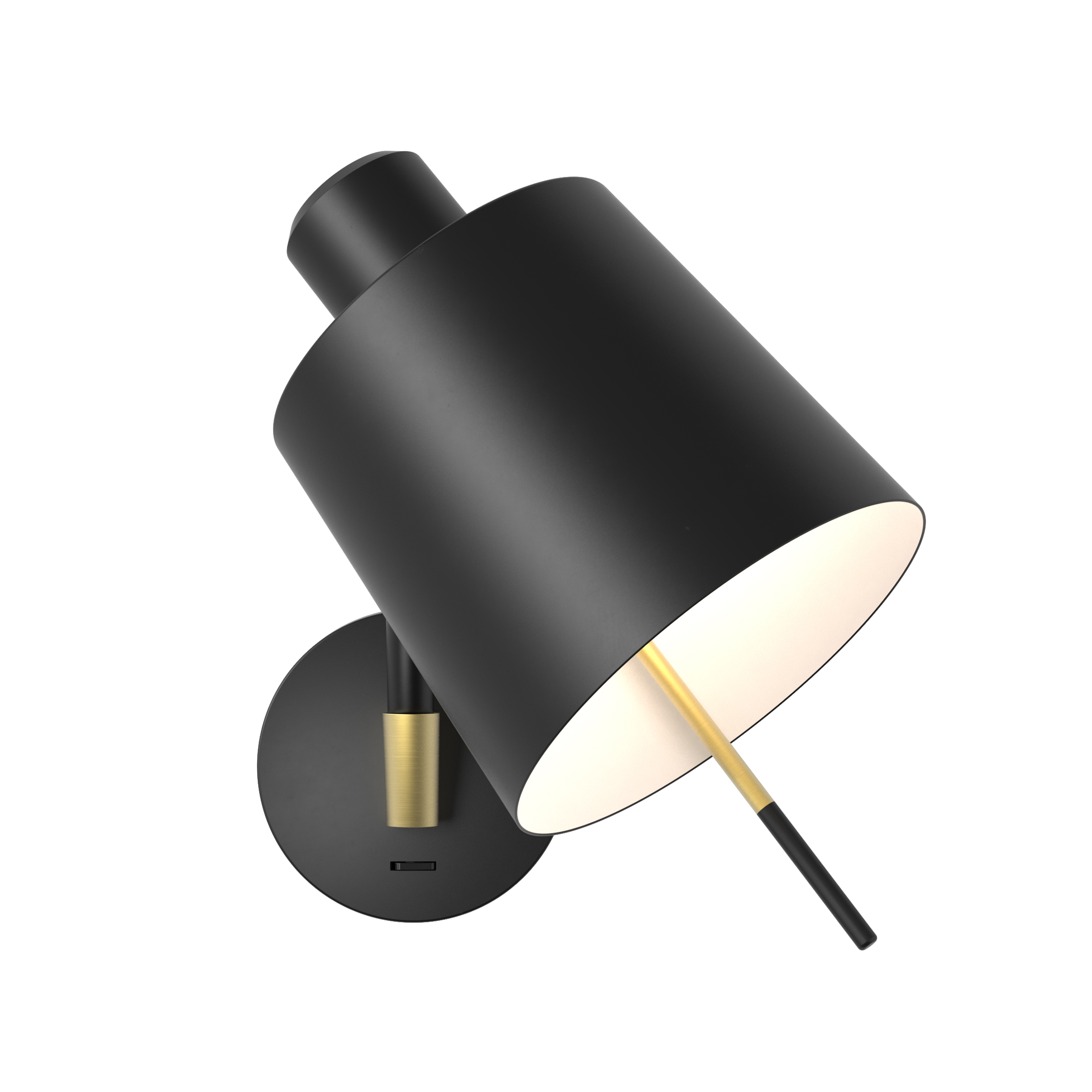 Astro Edward Wall Switched wandlamp mat zwart