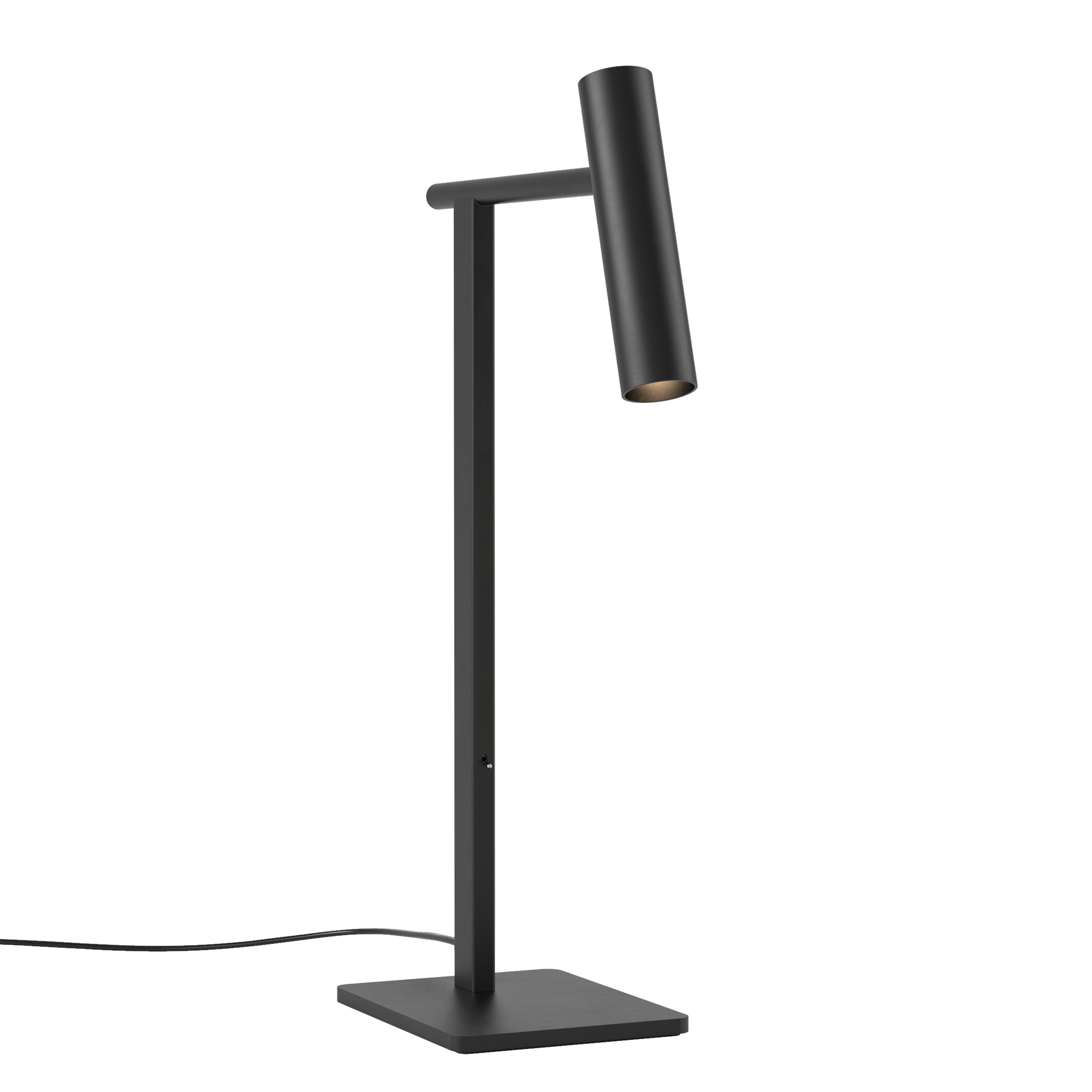 Leda Desk TL excl. GU10 MR11 excl. kap mat zwart