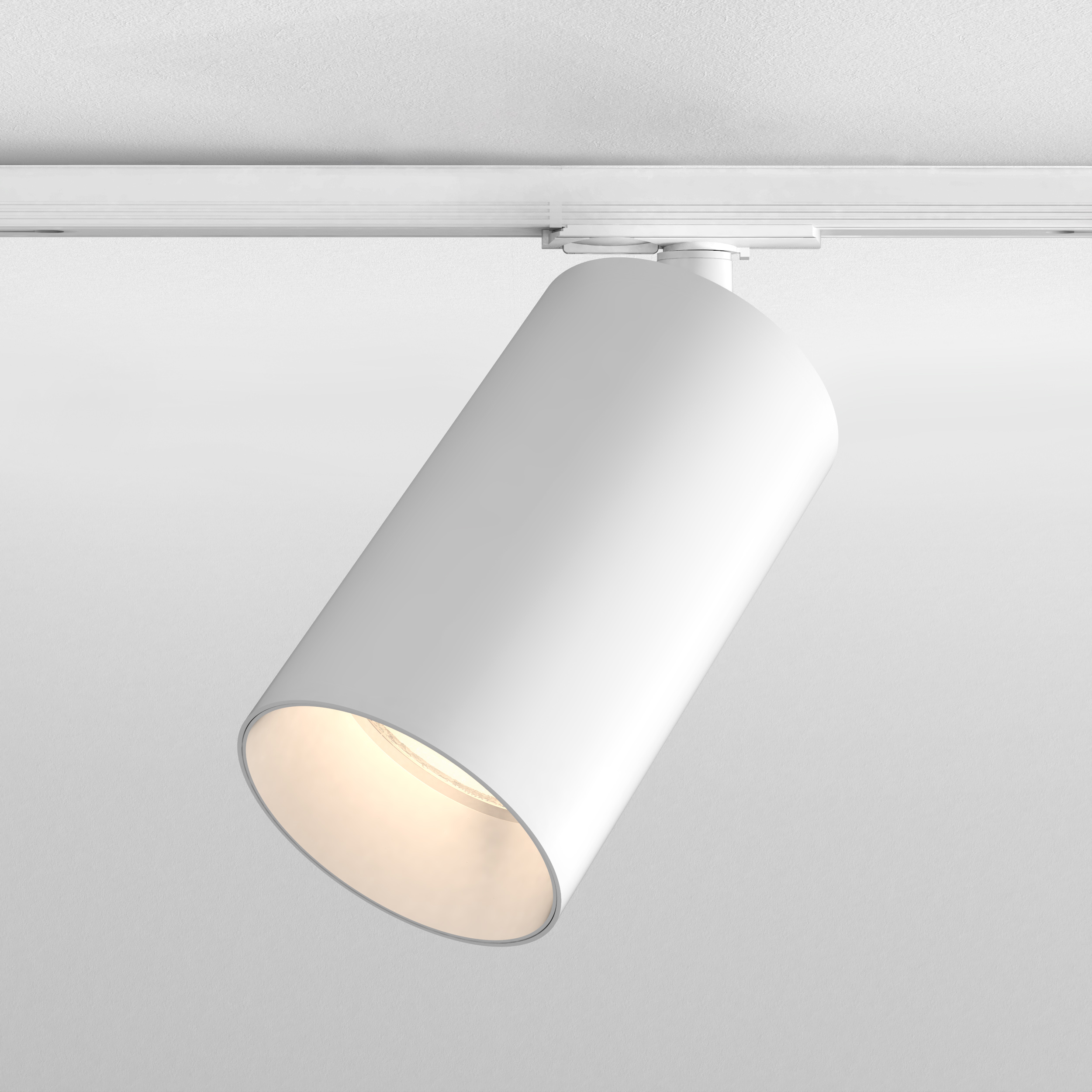 Can 100 Track LED opbouwspot 3000K AC dim mat wit