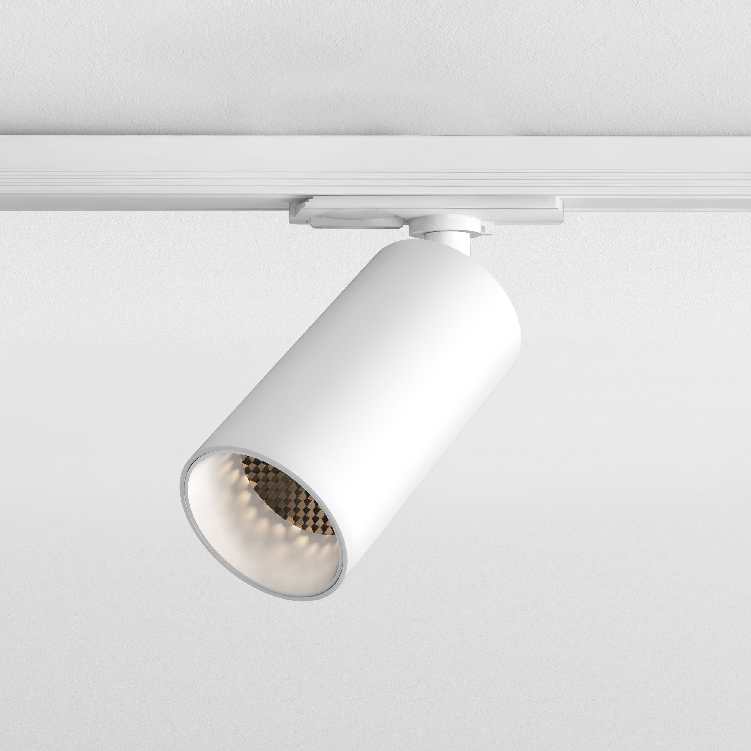 Can 50 Track LED opbouwspot 3000K AC dim mat wit