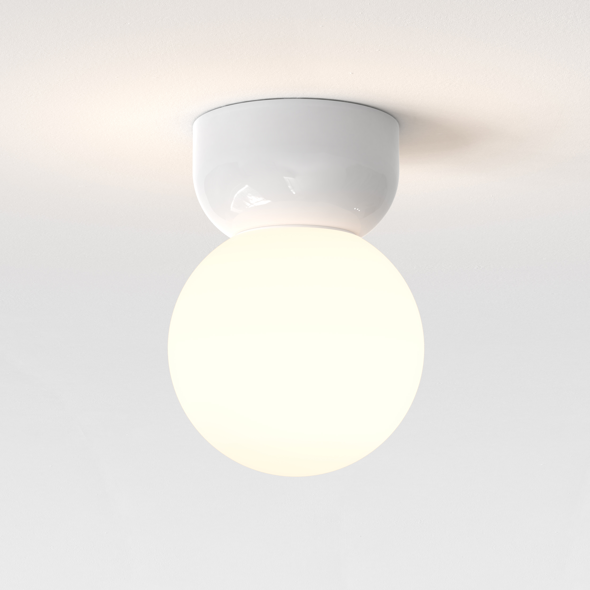 Lyra Ceiling 140 plafondlamp excl. G9 glossy white