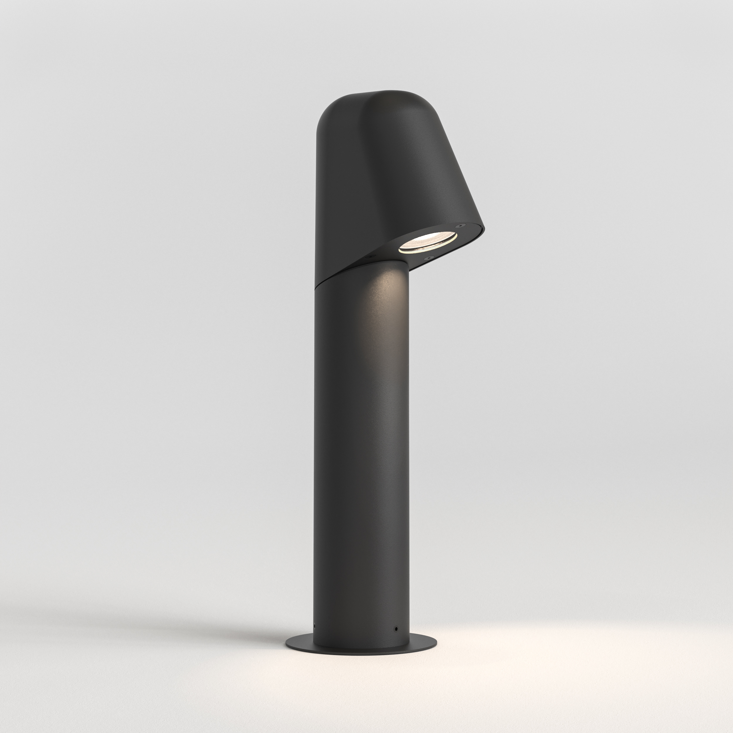 Mast Bollard 400 excl. GU10 structuur zwart