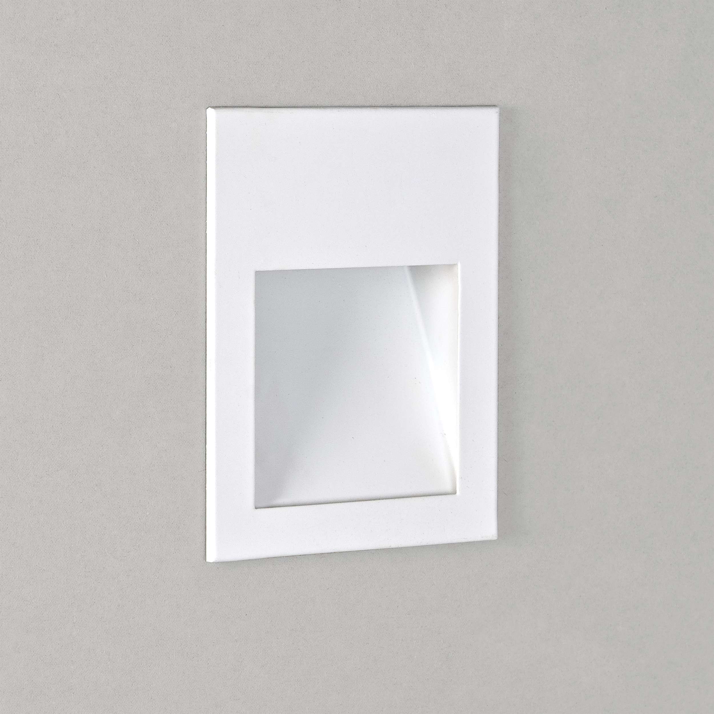 Borgo 54 (IP65) inbouw wandlamp 3000K mat wit