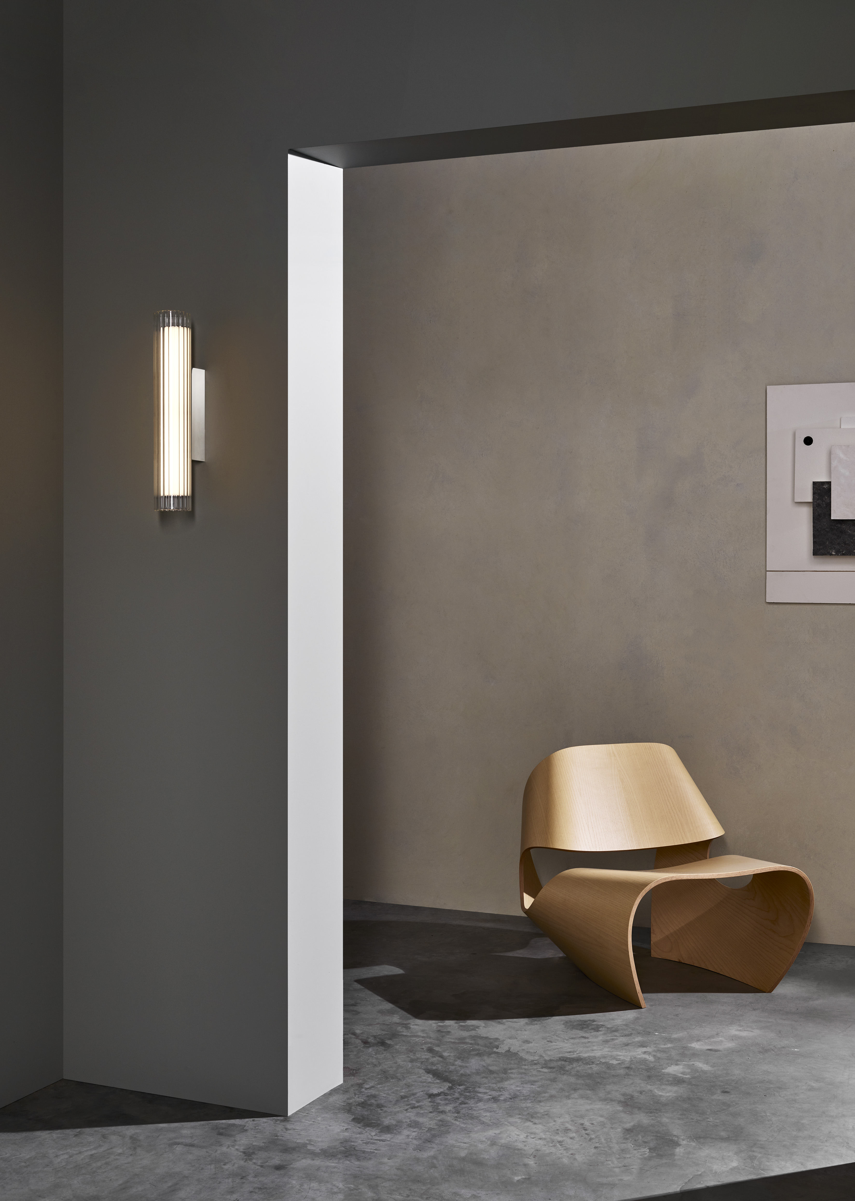 io 420 LED WL 2700K mat zwart