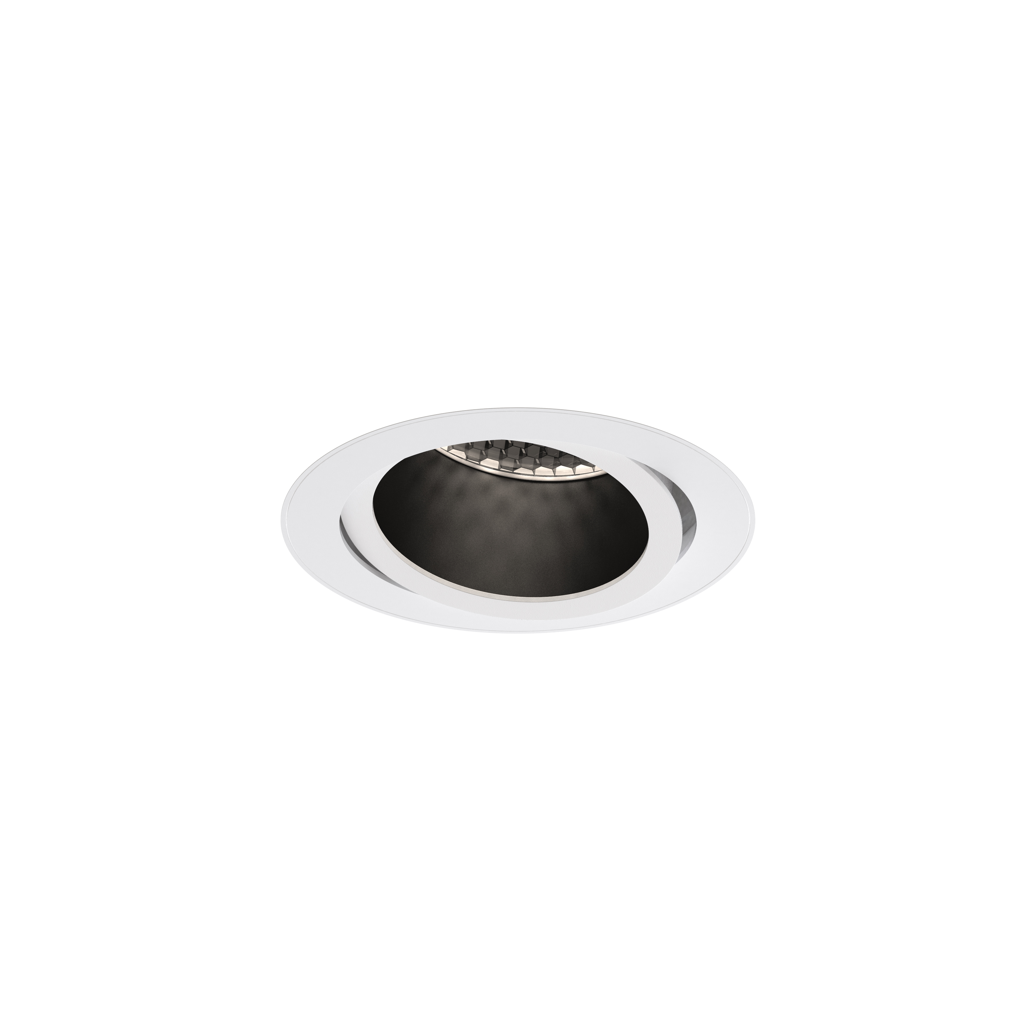 Pinhole Slimline Round Flush Adjustable FR IBS excl. GU10 mat wit