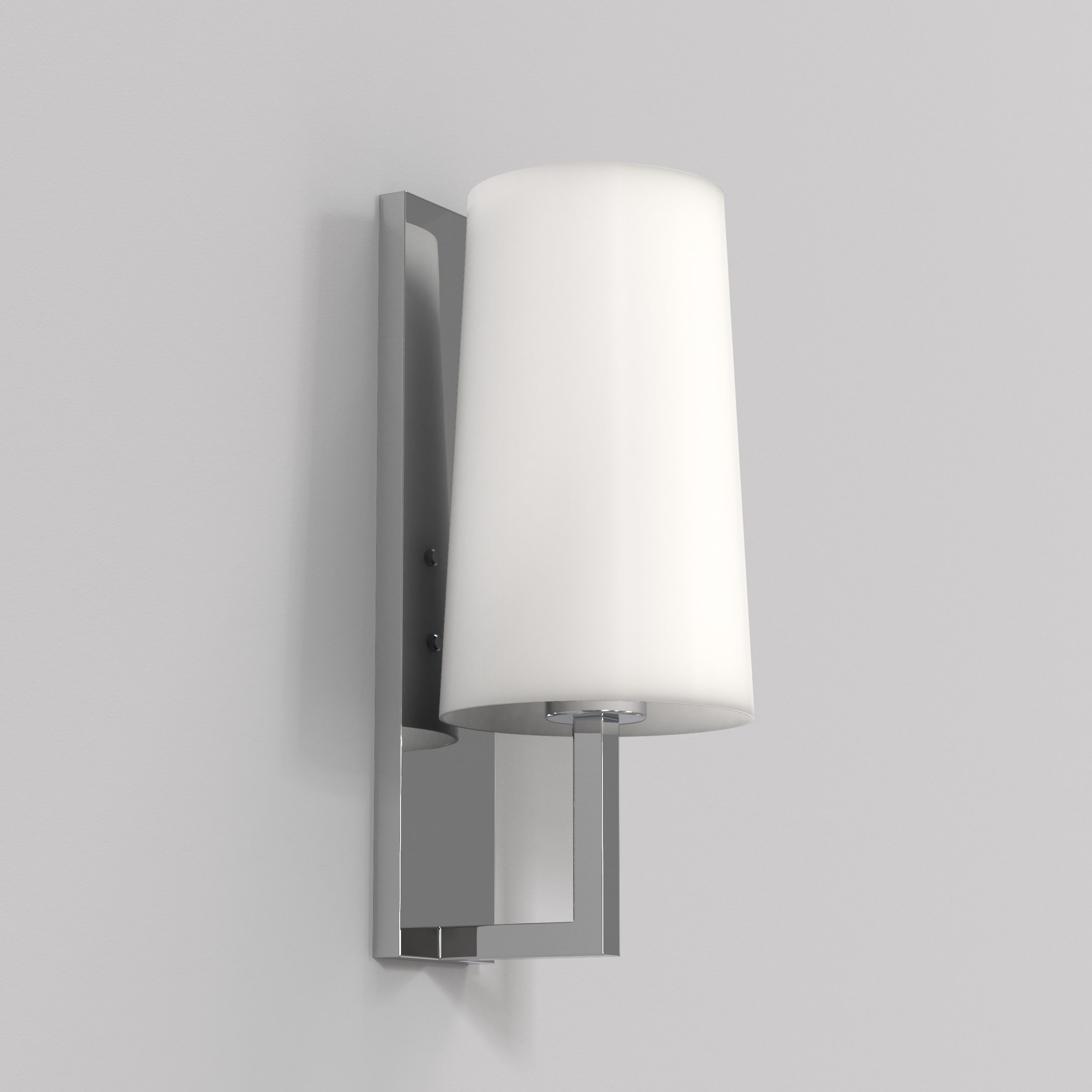 Riva 350 wandlamp excl. E27 chroom