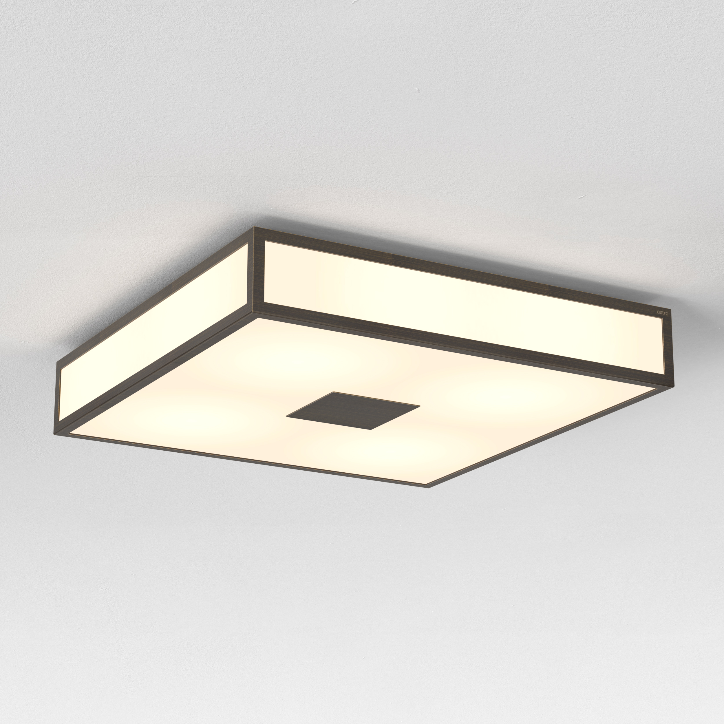 Mashiko 400 plafondlamp excl. 4x E27 brons