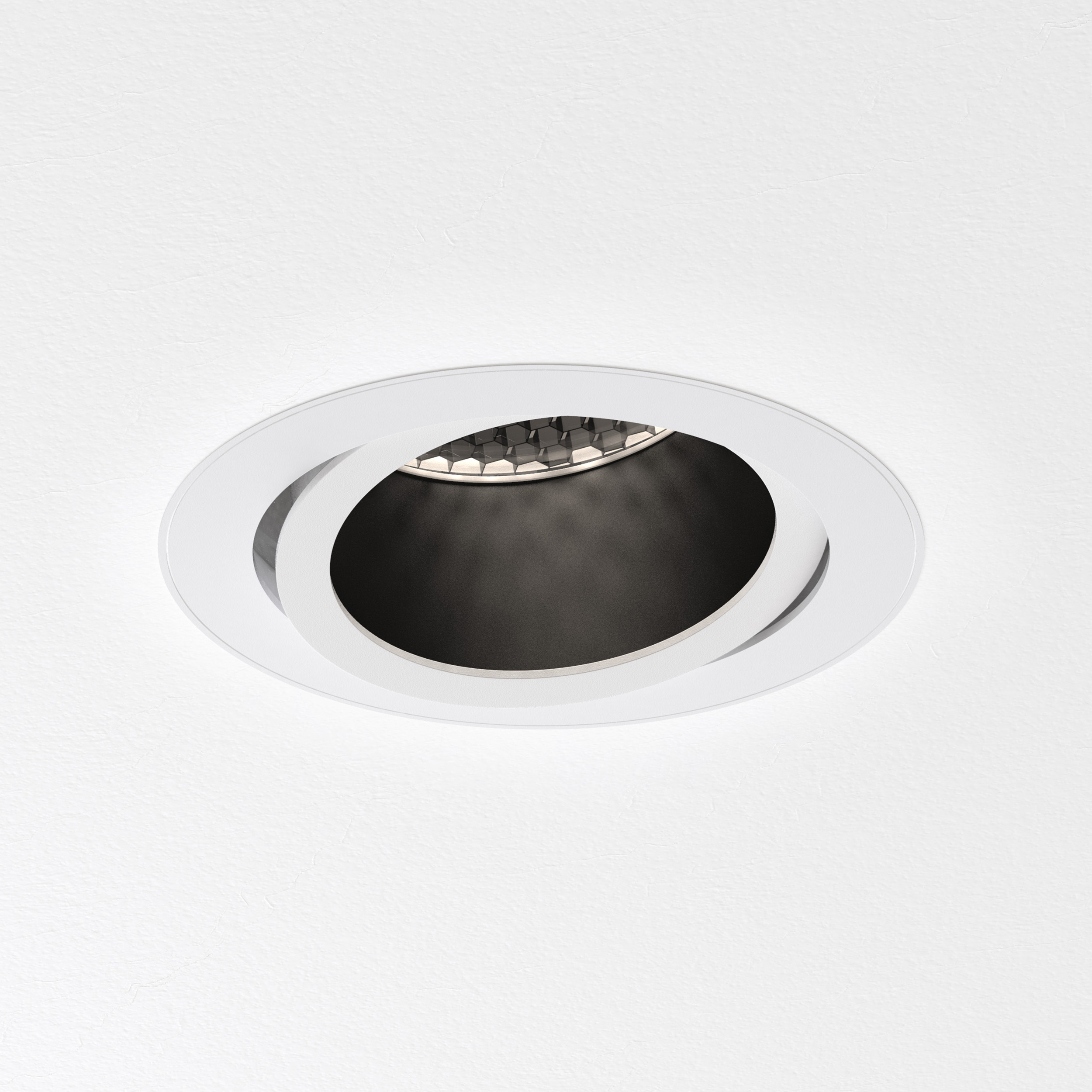Astro Pinhole Slimline Round Flush Adjustable FR inbouwspot mat wit