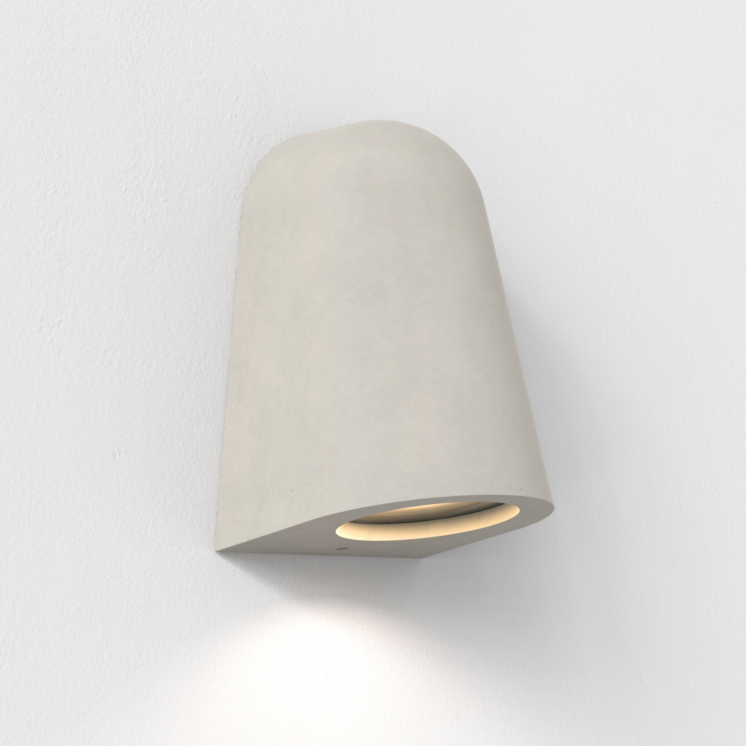 Mast Light buiten wandlamp excl. GU10 mat concrete