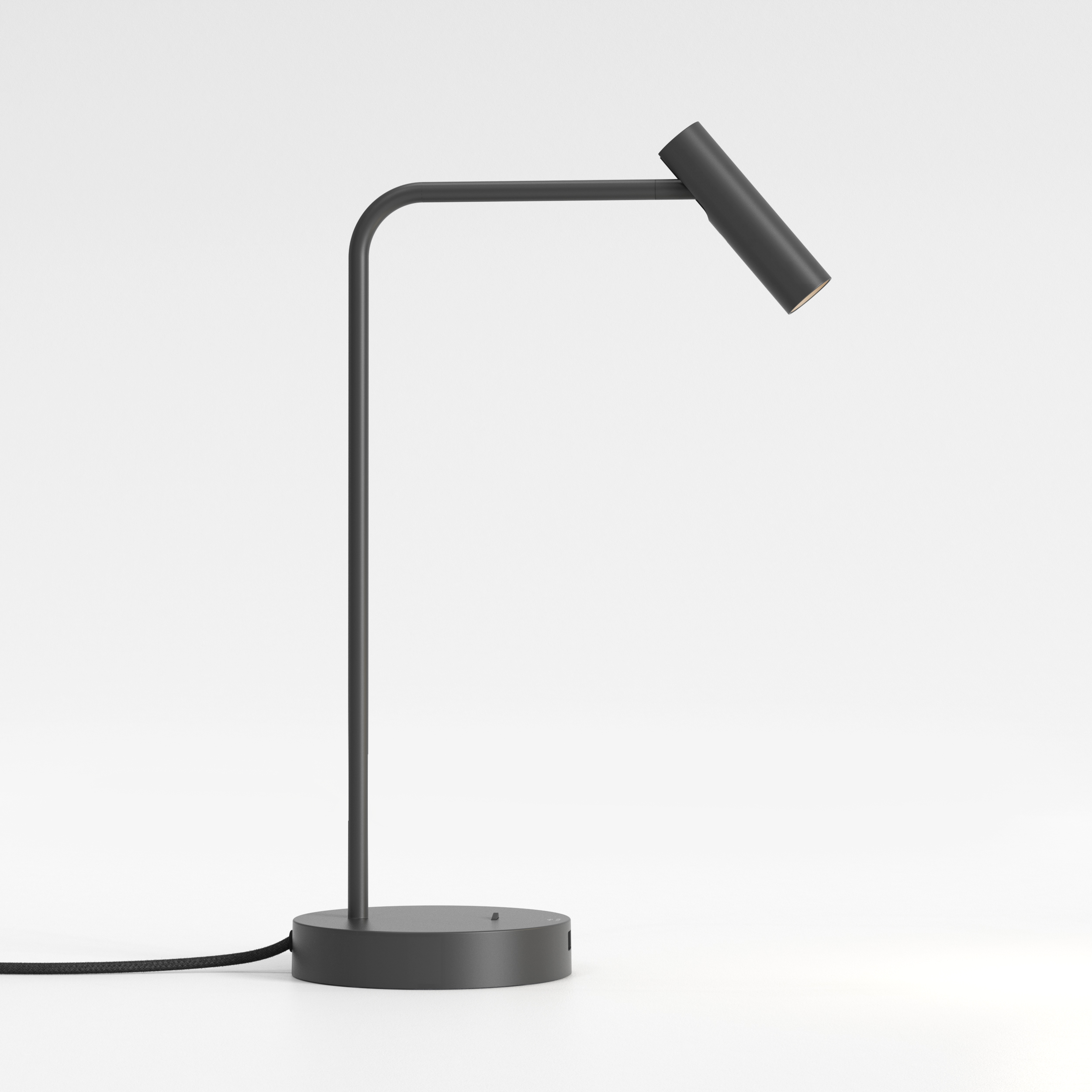 Enna Desk USB LED TL 2700K mat zwart