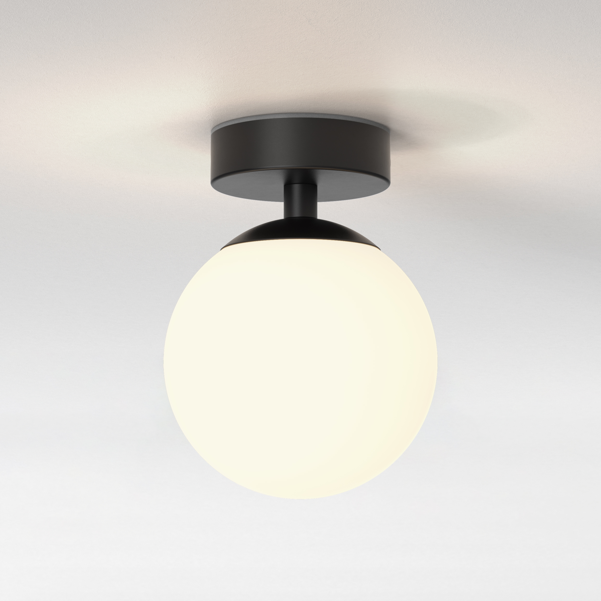Astro Denver plafondlamp mat zwart