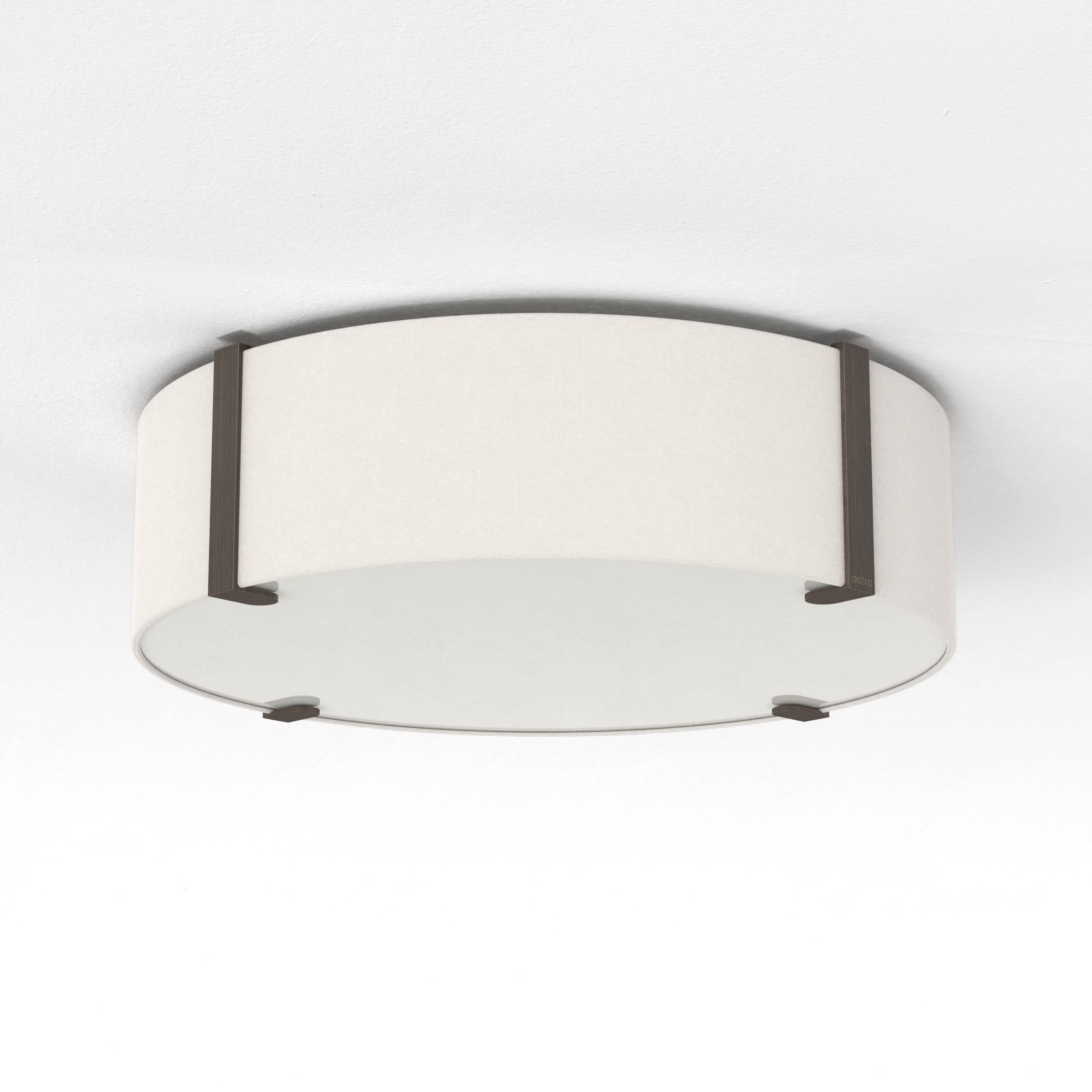 Ceiling Base 410 PL excl. 3x E27 mat wit