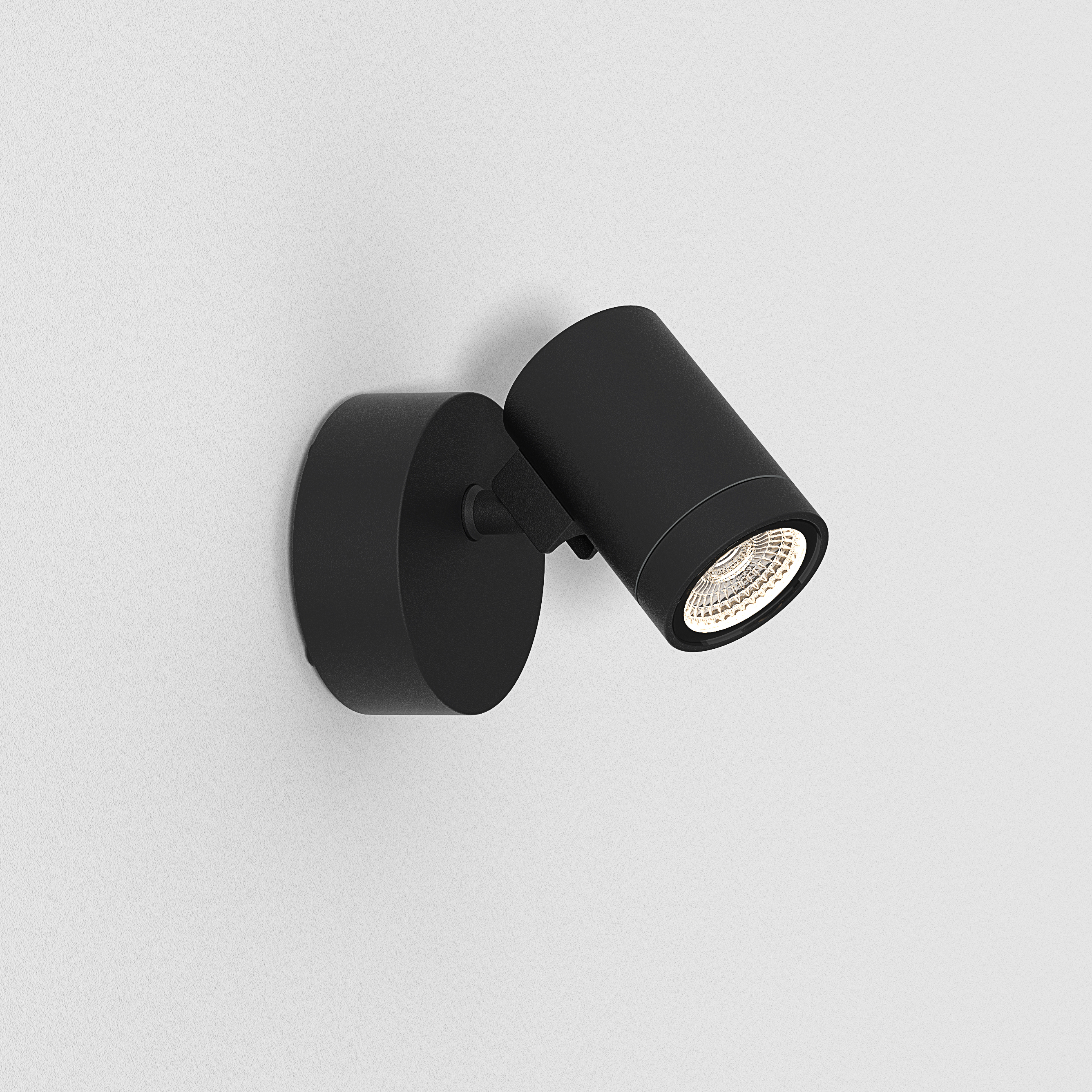 Astro Bayville Single Spot LED 3000K AC dim struct zwart