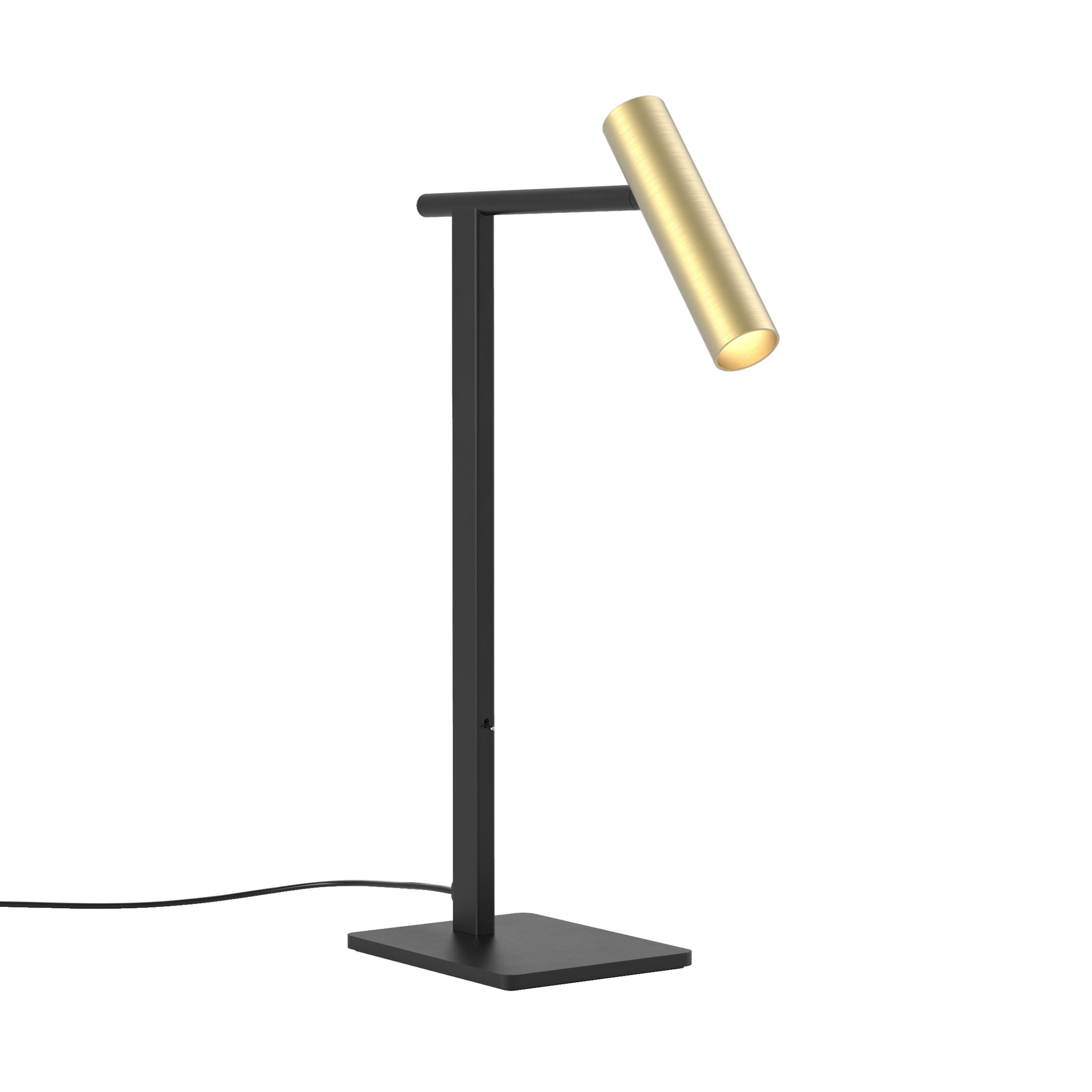 Leda Desk TL excl. GU10 MR11 excl. kap mat zwart