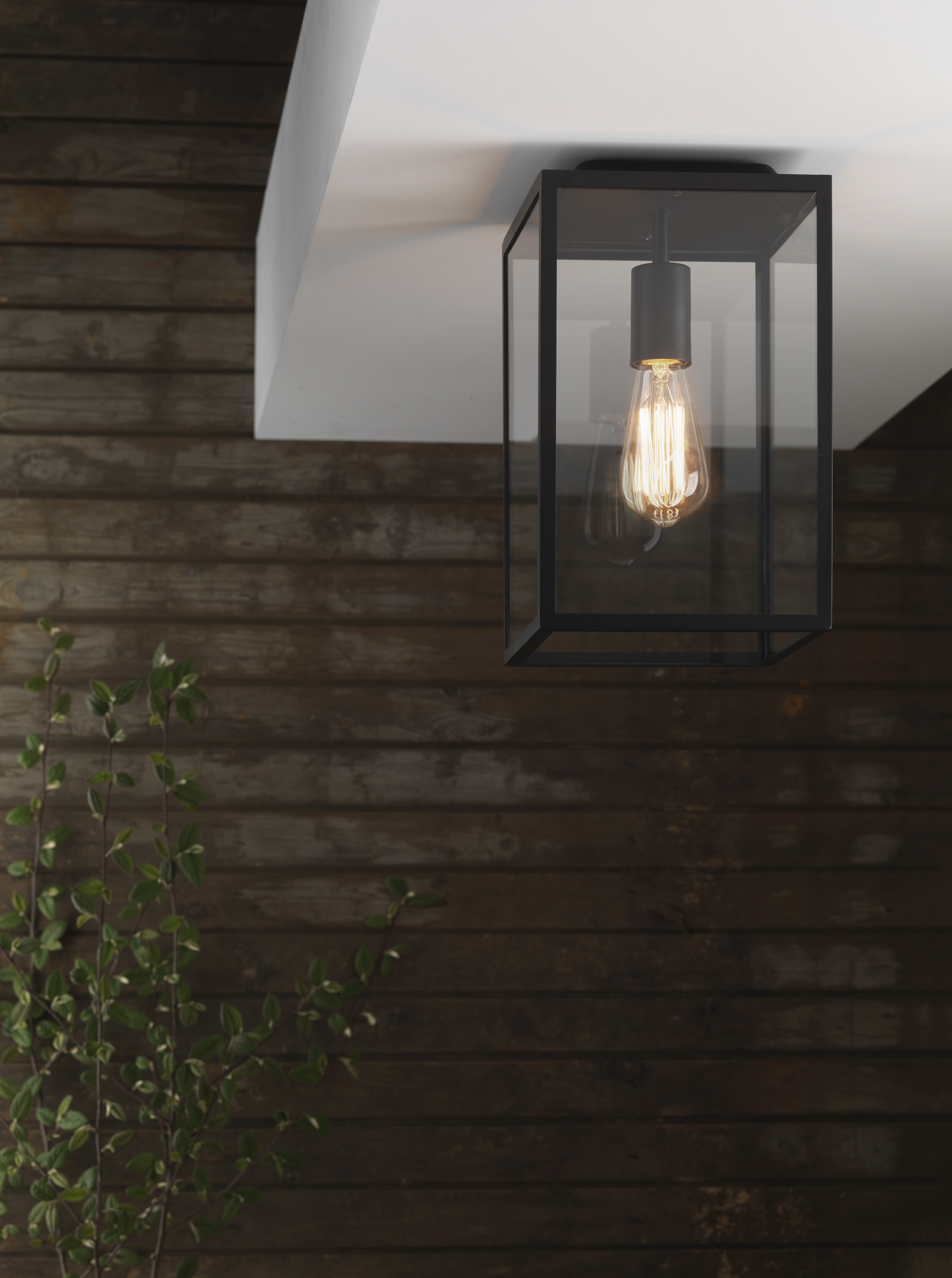 Homefield Ceiling BPL excl. E27 structuur zwart
