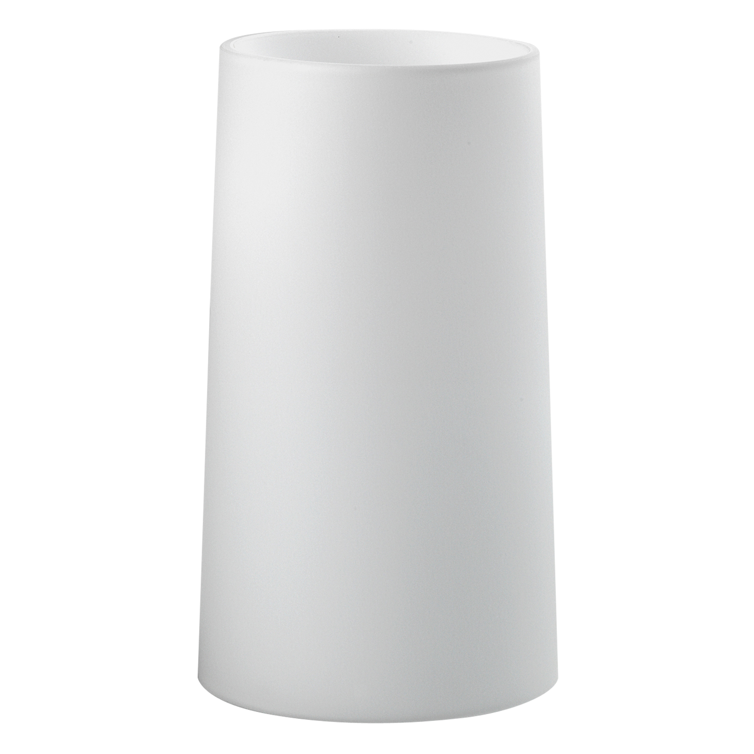 Kap Cone 195 WL mat wit glas (geen stof)