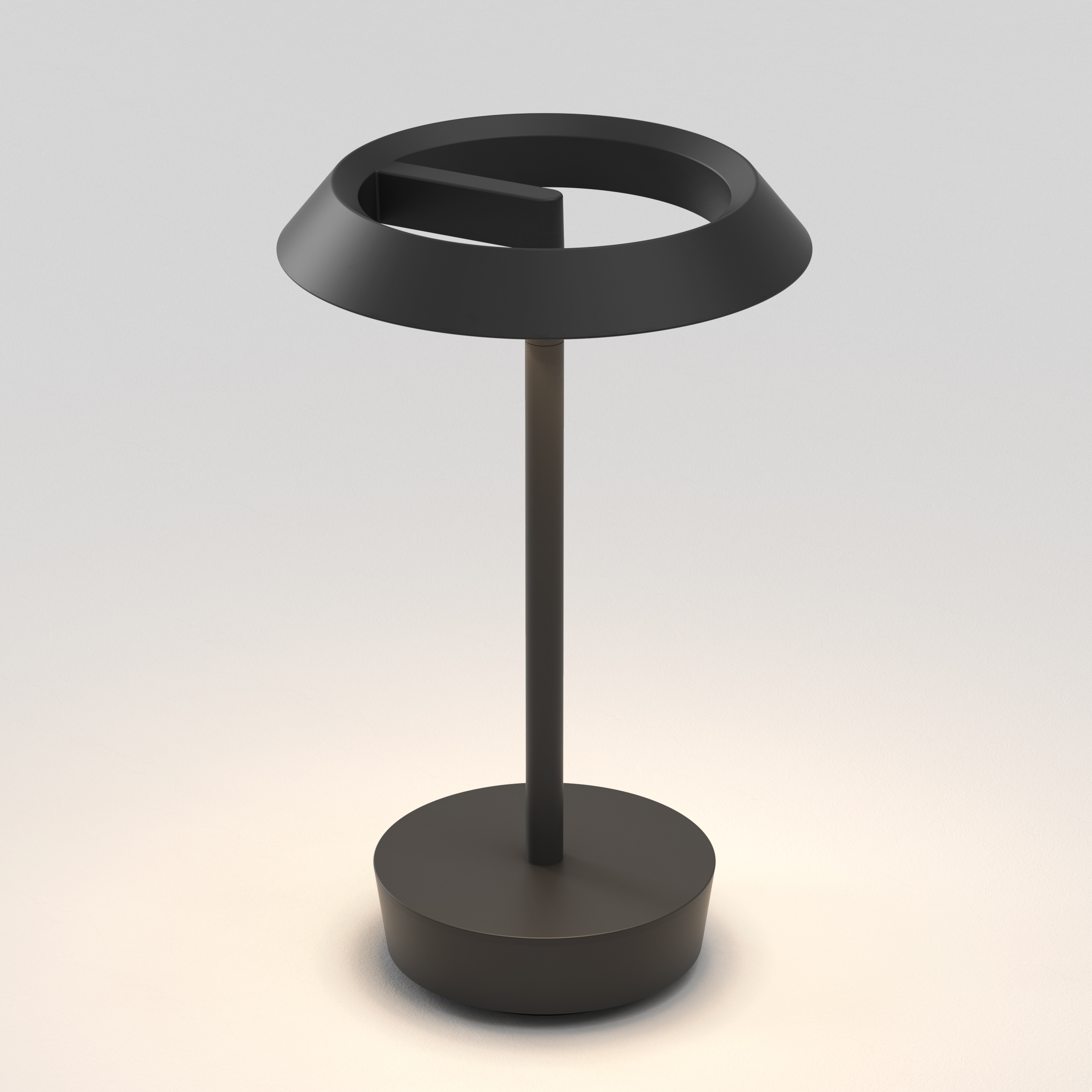 Halo Portable tafellamp LED 2700K Touch mat zwart