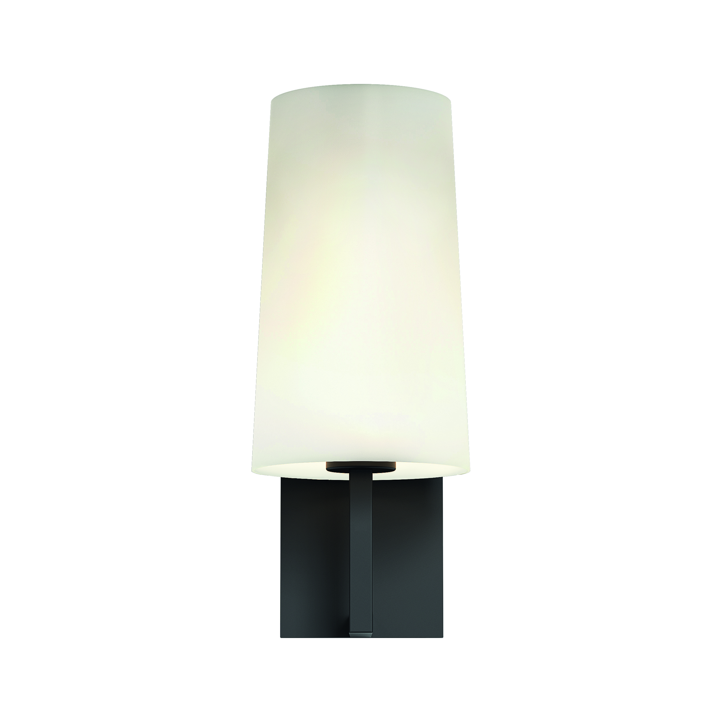 Kap Cone 245 WL mat wit  glas (geen stof)