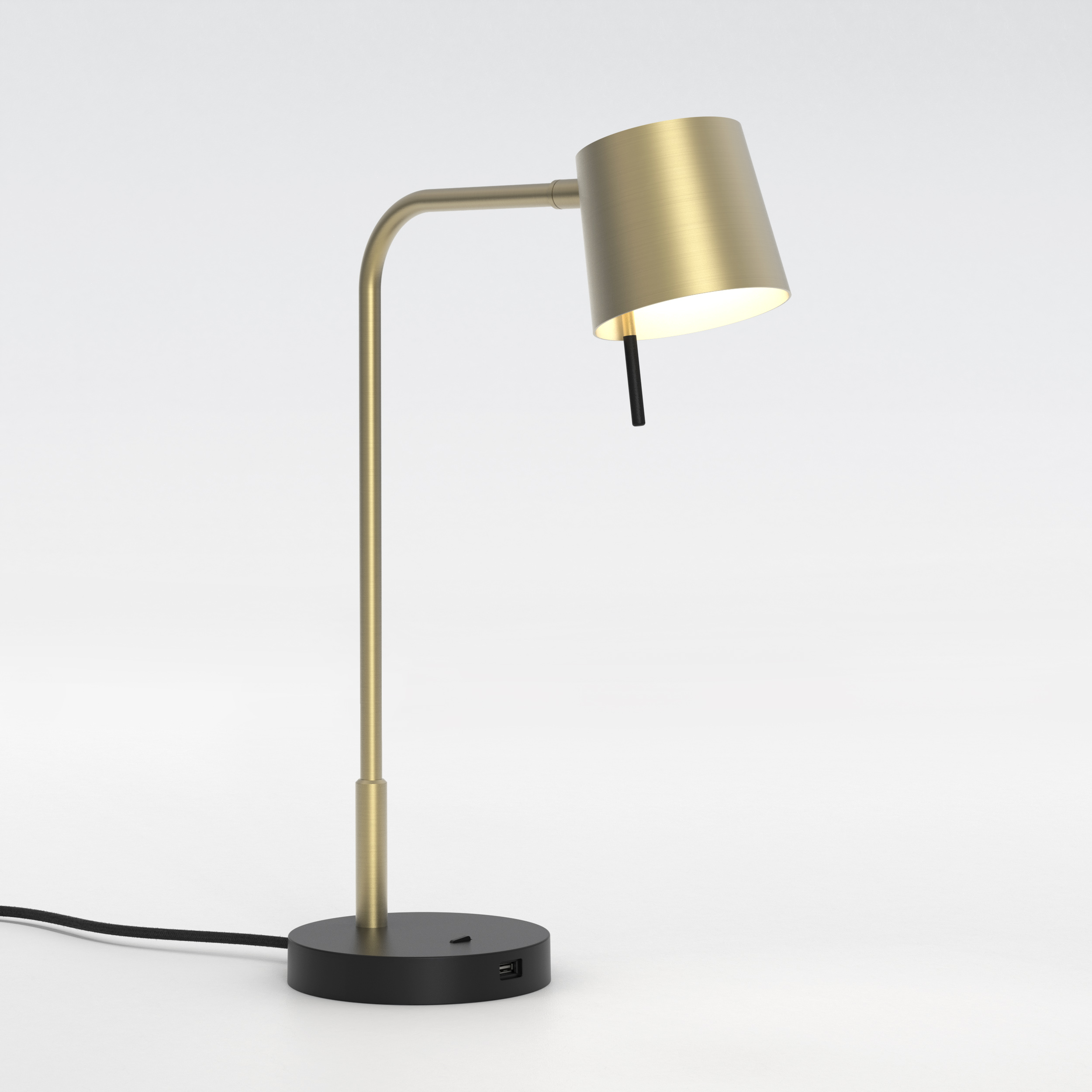 Miura Desk USB LED tafellamp 2700K mat goud