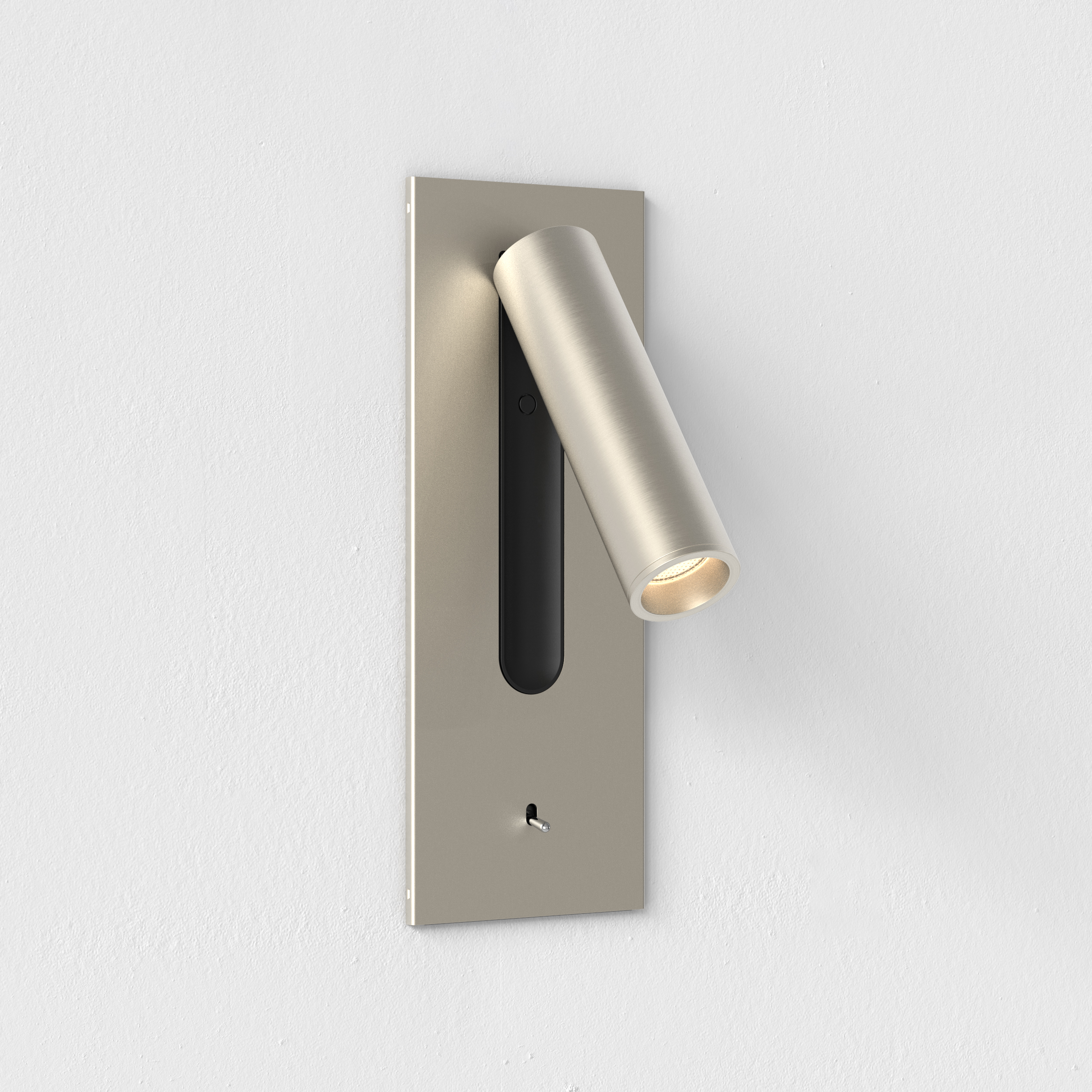 Fuse 3 Toggle inbouw wandlamp 2700K mat nikkel