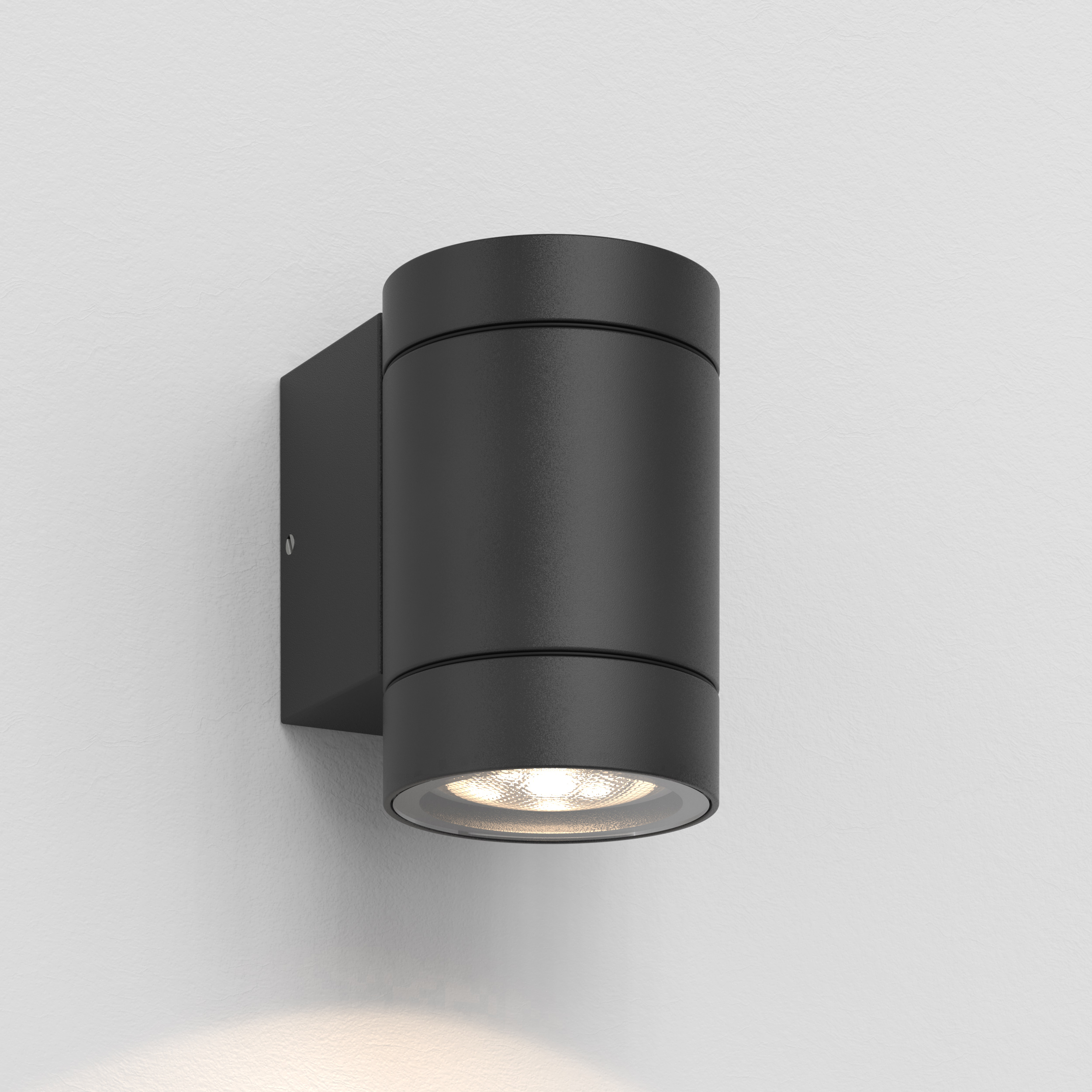 Dartmouth Single LED buiten wandlamp 3000K structuur zwart