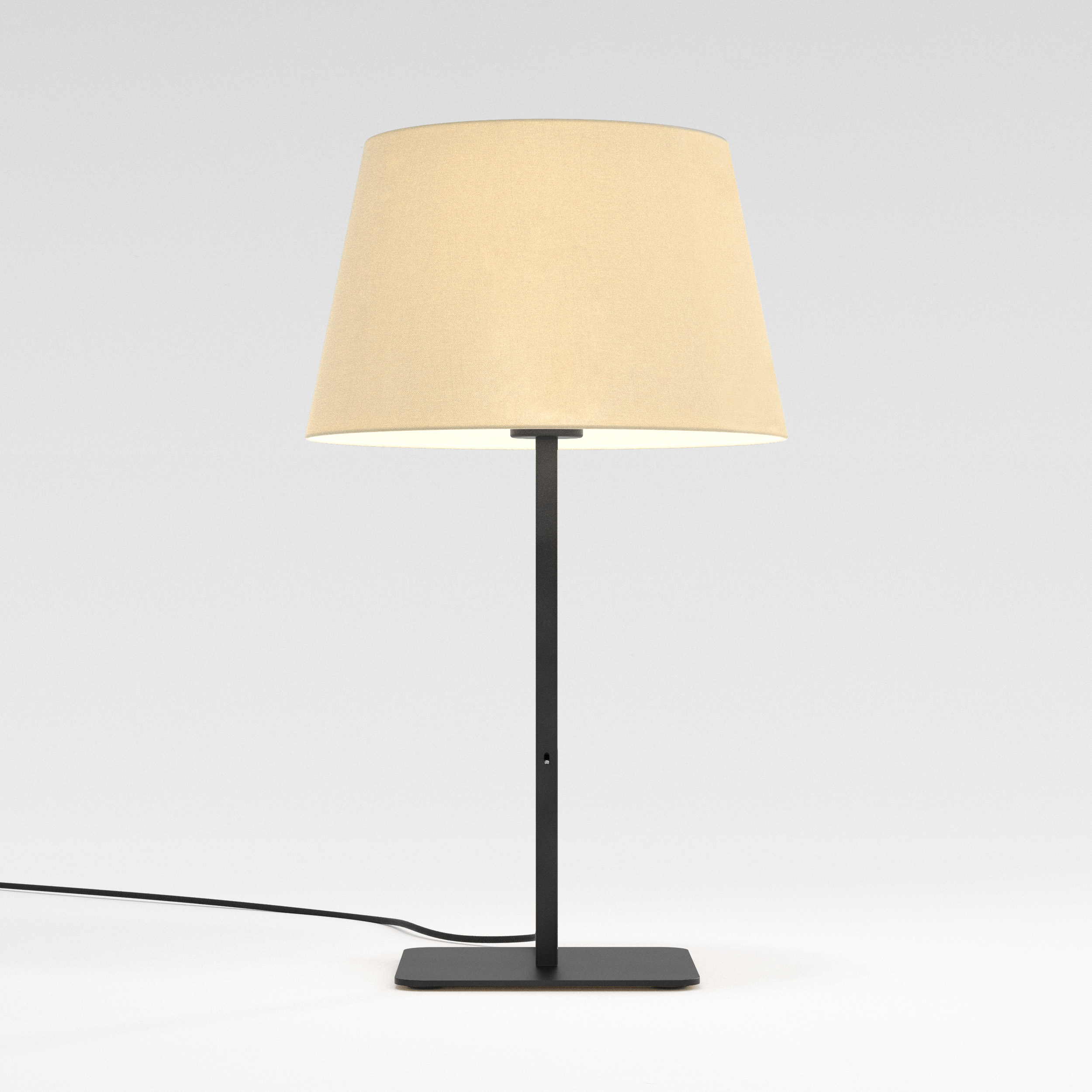 Beaumont Table TL QB excl. E27 mat zwart