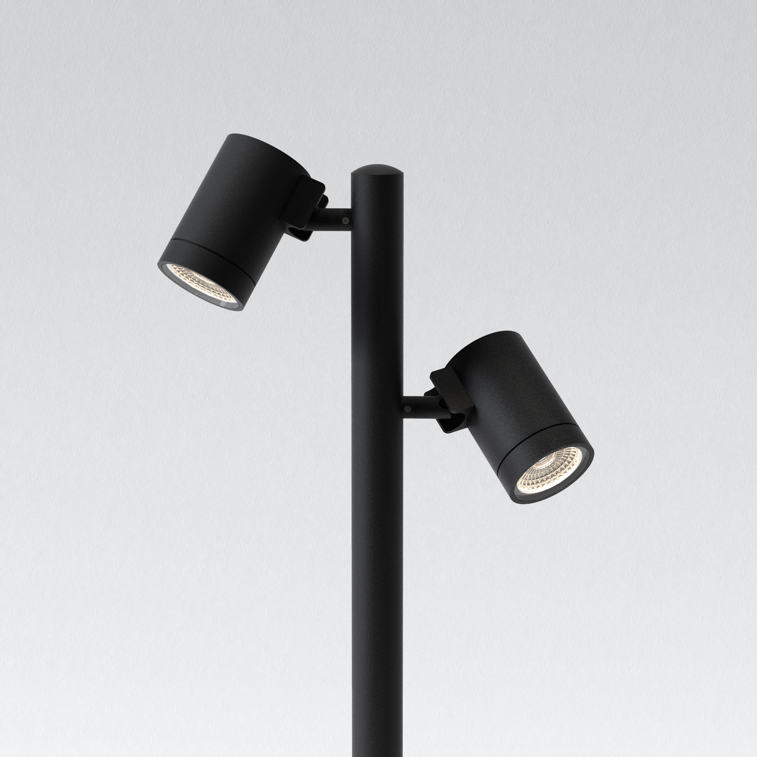Astro Bayville Spike Spot 900 vloerlamp Twin LED 3000K structuur zwart